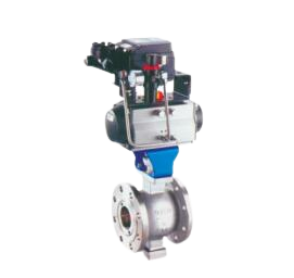 氣動V型切斷球閥